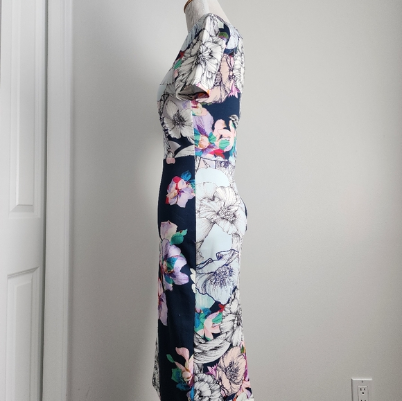 NWT ASOS Women's Floral Dress, size 2 - Picture 3 of 10